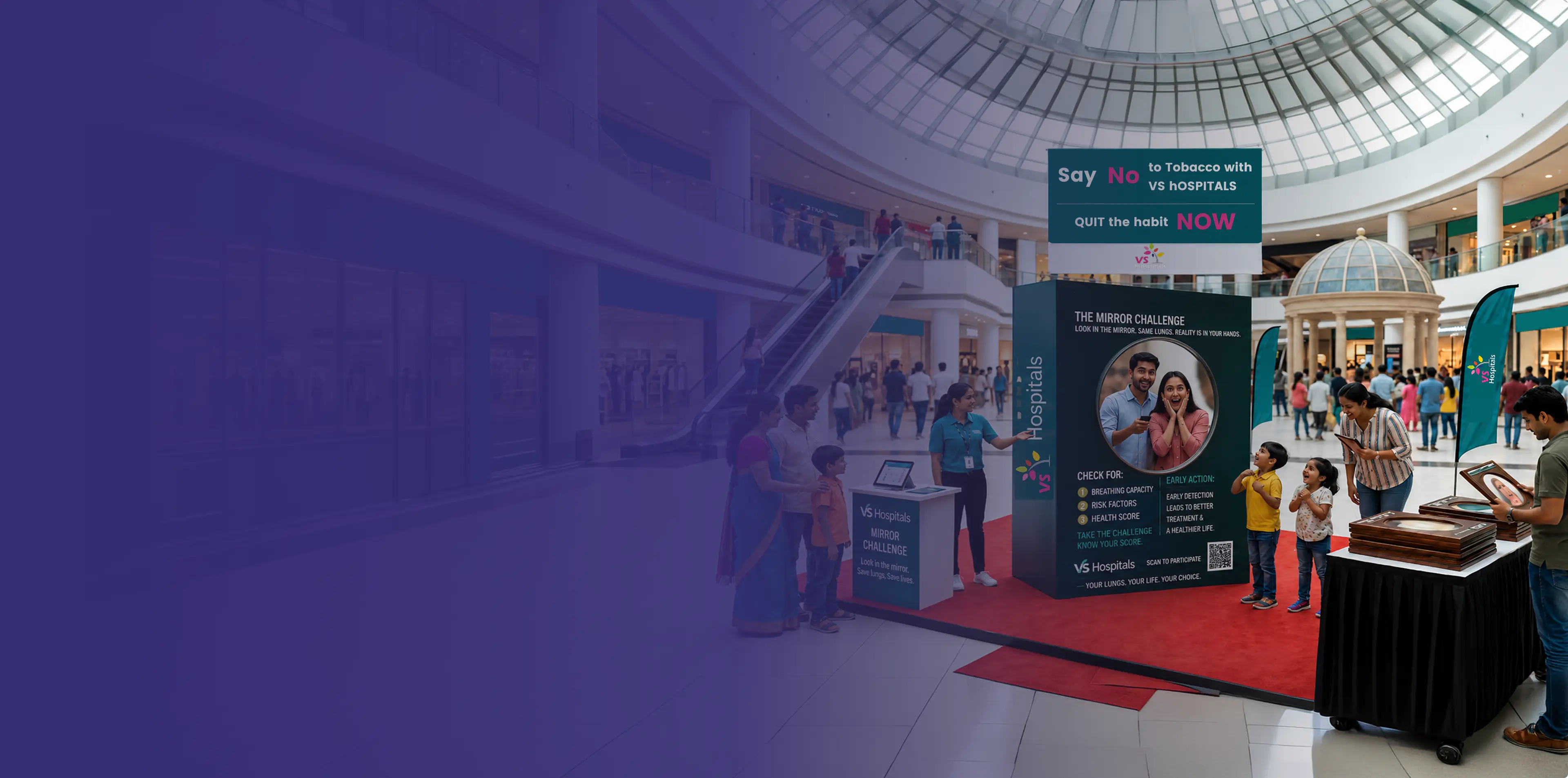 VS Hospitals Lung Screening Banner