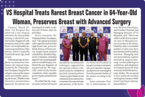 VS Hospital Performs Breast-Saving Cancer Surgery