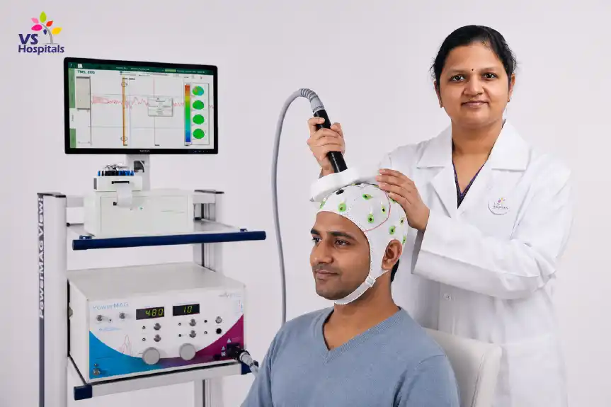 TMS Therapy at VS Hospitals - Dr. l. Sindhuja